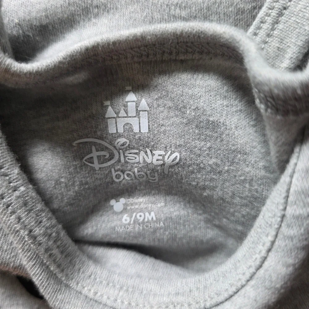 Lot of 3 Baby‎ Bodysuits Disney Mickey Mouse Star Wars Jedi Dinosaur 6-12 Months